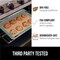 Food Grade Reusable Nonstick Silicone Baking Mat, Oven Safe Cookie Sheet Liners, Up to 500 Degrees, No Mess Easy Clean Pastry Mats, Kitchen Essentials, 11.75x8.25 Quarter Sheet, 2PK, Mint